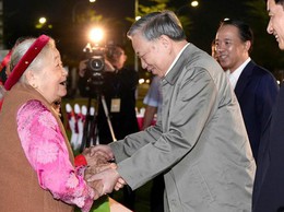 Phát biểu của Tổng Bí thư Tô Lâm nhân dự Ngày hội Đại đoàn kết toàn dân tộc tại phường Thượng Cát, Hà Nội