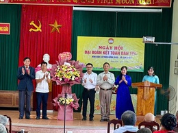 Khu dân cư Hưng Giáo sôi nổi tổ chức Ngày hội Đại đoàn kết toàn dân tộc năm 2025