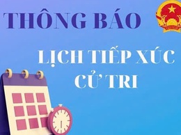 Xã Hồng Vân thông báo lịch tiếp xúc cử tri – lắng nghe để hành động