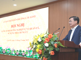 Tập huấn nghiệp vụ quản lý, sử dụng nhà chung cư