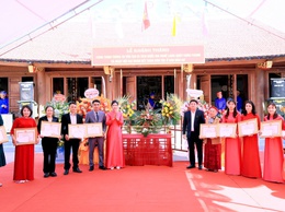 THÔN CHÂU PHONG TỔ CHỨC LỄ KHÁNH THÀNH CÔNG TRÌNH TRÙNG TU, TÔN TẠO DI TÍCH QUỐC GIA NGHÈ LÀNG QUẬY CHÂU PHONG VÀ NGÀY HỘI ĐẠI ĐOÀN KẾT TOÀN DÂN TỘC NĂM 2025