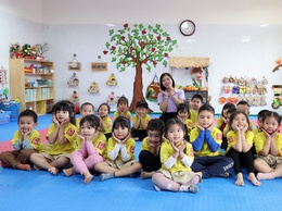 Cô giáo Vương Hải Yến luôn nỗ lực sáng tạo nhằm nâng cao chất lượng  công tác dạy và học