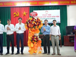 Ngày hội Đại đoàn kết toàn dân tộc khu dân cư thôn Chàng Chợ