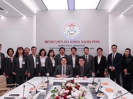 Bệnh Viện Đa Khoa Xanh Pôn mở rộng cơ hội phát triển chuyên môn với Bệnh viện Cựu chiến binh Đài Bắc