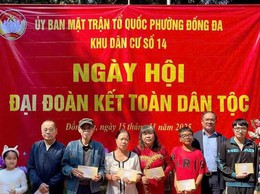 Rộn ràng những Ngày hội Đại đoàn kết toàn dân trên địa bàn phường Đống Đa