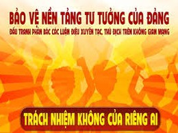 Bảo vệ nền tảng tư tưởng của Đảng trên không gian mạng