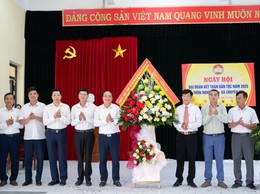 Sôi nổi Ngày hội Đại đoàn kết thôn Nghĩa Lập