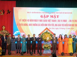 Xã Sóc Sơn tuyên dương nhiều điển hình tiên tiến ngành Giáo dục và Đào tạo