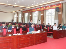 Hội nghị lấy ý kiến góp ý vào nội dung nhiệm vụ quy hoạch chung xã Phượng Dực.