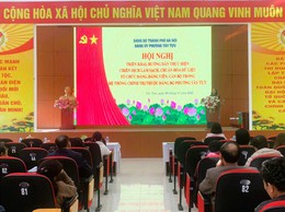 Đảng ủy phường Tây Tựu chỉ đạo thực hiện chiến dịch chuẩn hóa dữ liệu tổ chức đảng, đảng viên đúng đầy đủ chính xác, đúng tiến độ
