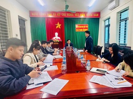 Xã Tam Hưng: Họp giao ban Tổ công tác phát triển khoa học – công nghệ, đổi mới sáng tạo, chuyển đổi số và cải cách hành chính