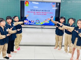 AN TOÀN MẠNG – VỮNG BƯỚC TƯƠNG LAI
SINH HOẠT DƯỚI CỜ: TUYÊN TRUYỀN “PHÒNG CHỐNG LỪA ĐẢO TRÊN MẠNG XÃ HỘI”