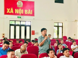 Thông báo lịch tiếp xúc cử tri trước kỳ họp thường lệ cuối năm 2025 HĐND xã Nội Bài khóa I, nhiệm kỳ 2021-2026