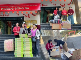 Ủy ban MTTQ phường Đống Đa: Huy động hơn 600 triệu đồng hỗ trợ miền Trung