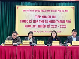 Đại biểu HĐND Thành phố tiếp xúc cử tri các phường Tây Mỗ, Đại Mỗ, Từ Liêm và Xuân Phương trước kỳ họp thứ 28 HĐND Thành phố, nhiệm kỳ 2021-2026