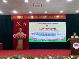 Phường Long Biên tổ chức Lớp tập huấn nâng cao Kỹ năng tham mưu các Chỉ số PAR INDEX- SIPAS, PAPI năm 2025