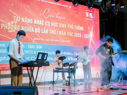 Liên hoan tài năng nhạc cụ học sinh phổ thông phường Nghĩa Đô lần thứ nhất