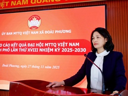 MTTQ xã Đoài Phương tuyên truyền kết quả Đại hội MTTQ thành phố Hà Nội nhiệm kỳ 2025 – 2030; triển khai hướng dẫn MTTQ tham gia công tác bầu cử