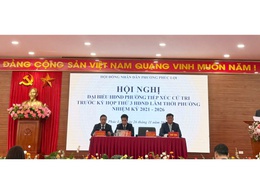 Hội nghị tiếp xúc cử tri của đại biểu HĐND phường Phúc Lợi trước kỳ họp thứ 3 HĐND lâm thời phường nhiệm kỳ 2021 -2026