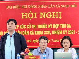 Lắng nghe ý kiến Nhân dân: Hội nghị Tiếp xúc Cử tri Trước Kỳ họp Thứ ba của HĐND xã Ngọc Hồi