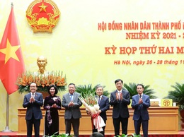 Đồng chí Vũ Đại Thắng được bầu giữ chức vụ Chủ tịch UBND Thành phố Hà Nội