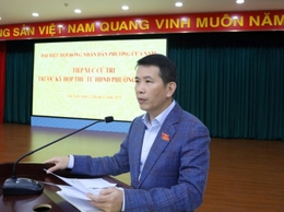 Phường Cửa Nam tổ chức Hội nghị tiếp xúc cử tri trước Kỳ họp thứ 4 HĐND phường