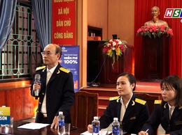 Hương Sơn; triển khai hội nghị chuyển đổi mô hình quản lý thuế đối với hộ kinh doanh