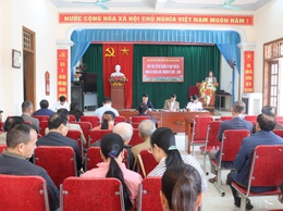 Tổ đại biểu số 1 HĐND xã tiếp xúc cử tri trước kỳ họp cuối năm 2025