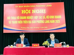 Phường Láng tăng cường đối thoại, gỡ vướng mắc cho doanh nghiệp, người dân
