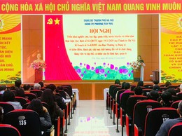 Đảng ủy phường Tây Tựu quán triệt thực hiện kế hoạch đánh giá chất lượng tổ chức Đảng, đảng viên, cán bộ quản lý năm 2025