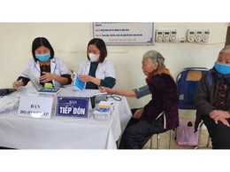 Quan tâm, đẩy mạnh công tác chăm sóc sức khoẻ người cao tuổi trên địa bàn xã 