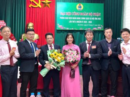 ĐẠI HỘI CÔNG ĐOÀN BỘ PHẬN PHÒNG GIAO DỊCH NHCSXH ỨNG HÒA LẦN THỨ V, NHIỆM KỲ 2025–2030