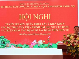 Tuyên truyền, quán triệt và lấy ý kiến đóng góp vào Dự thảo các văn kiện trình Đại hội đại biểu toàn quốc lần thứ XIV của Đảng