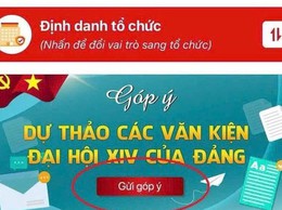 TOÀN ĐẢNG, TOÀN DÂN, TOÀN QUÂN XÃ CHƯƠNG DƯƠNG PHÁT HUY TRÍ TUỆ, TÂM HUYẾT, GÓP Ý VÀO CÁC DỰ THẢO VĂN KIỆN ĐẠI HỘI XIV CỦA ĐẢNG QUA ỨNG DỤNG VNeID