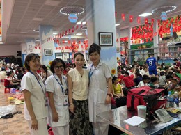 Trạm Y tế phường Đống Đa kích hoạt toàn lực, phục vụ đại lễ A80