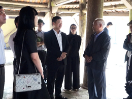 THƯỜNG TRỰC ĐẢNG ỦY XÃ DÂN HÒA KHẢO SÁT THỰC TẾ CÁC ĐIỂM DI TÍCH LỊCH SỬ TRÊN ĐỊA BÀN