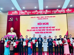 Phường Đống Đa đẩy mạnh tuyên truyền, đưa Luật Thủ đô vào cuộc sống