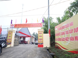 Thôn 6 - xã Suối Hai rộn ràng chuẩn bị cho ngày Hội Đại đoàn kết toàn dân tộc