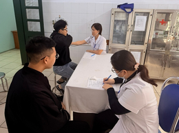 Xã Đan Phượng tổ chức khám sơ tuyển nghĩa vụ quân sự năm 2026