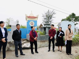 Giám sát công tác quản lý nghĩa trang nhân dân và công tác thu chi hoạt động văn hóa tại thôn Phù Lưu Thượng và thôn Thanh Bồ
