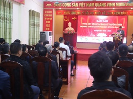 Đại Xuyên tổ chức thành công cuộc bầu cử trưởng thôn, trưởng khu dân cư, nhiệm kỳ 2025 - 2028