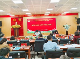 HỘI NGHỊ LẦN THỨ NĂM BAN CHẤP HÀNH ĐẢNG BỘ PHƯỜNG KIM LIÊN XEM XÉT NHIỀU NỘI DUNG QUAN TRỌNG