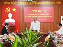 Cần tư duy mới, cách làm mới để xây dựng phường Lĩnh Nam phát triển xứng kỳ vọng