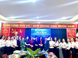 Trường tiểu học Thịnh Hào đón đoàn khảo sát Sở Giáo dục và Đào tạo Hà Nội phục vụ công tác công nhận trường đạt chuẩn Quốc gia