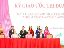 Phường Tây Tựu phát động thi đua thực hiện chỉ tiêu Kinh tế - xã hội năm 2026