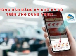 Hướng dẫn người dân tạo chữ ký số trên VNeID