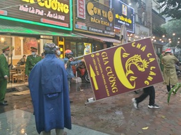 Phường Kiến Hưng xử lý nhiều vi phạm trật tự đô thị trong ngày ra quân