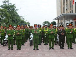 Công an xã Phú Xuyên  ra quân mở đợt cao điểm tấn công, trấn áp tội phạm, bảo đảm ANTT Đại hội đại biểu toàn quốc lần thứ XIV của Đảng, bầu cử đại biểu Quốc hội khóa XVI, HĐND các cấp nhiệm kỳ 2026 -2031