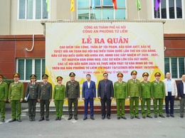 Phường Từ Liêm ra quân cao điểm tấn công, trấn áp tội phạm và bảo đảm trật tự văn minh đô thị