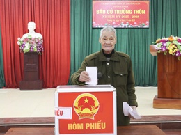 Xã Thường Tín tổ chức thành công cuộc bầu cử Trưởng thôn, cụm dân cư